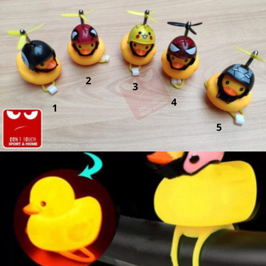 Timbre campana luminosidad led pato